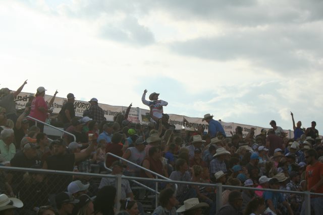 Flint Rassmussan in the crowd! - Photo Credit: Brian Saxberg